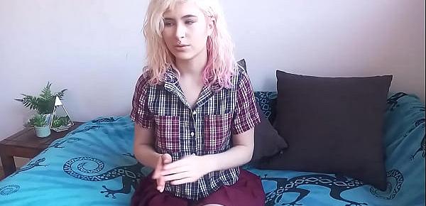  Curious UK Cutie Works Her Hole With a Vibrator